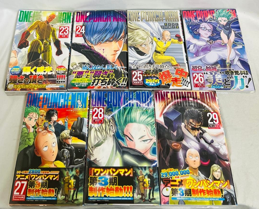 【✨超貴重！全巻初版・帯付き・比較的美品✨】ワンパンマン 1-36巻＋大全セット