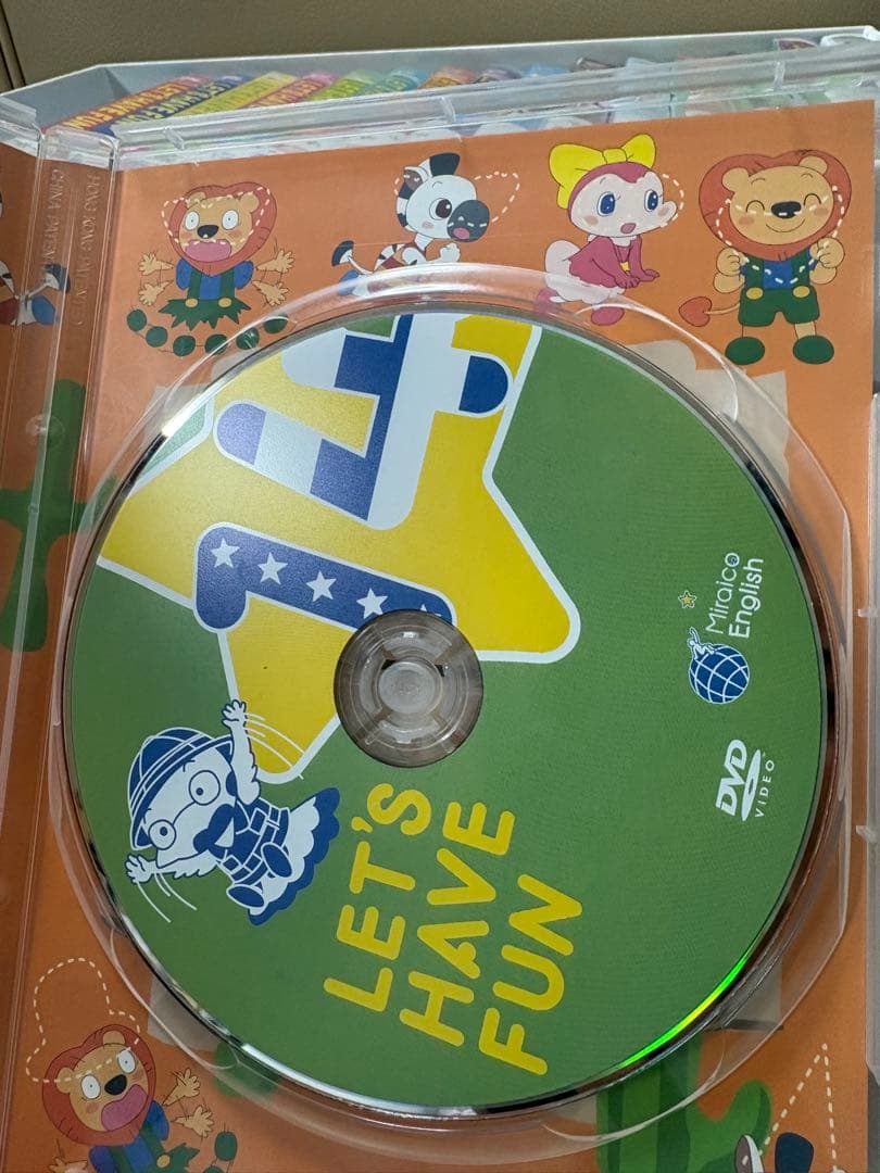 ミライグリッシュ　Miraico English Box DVDセット