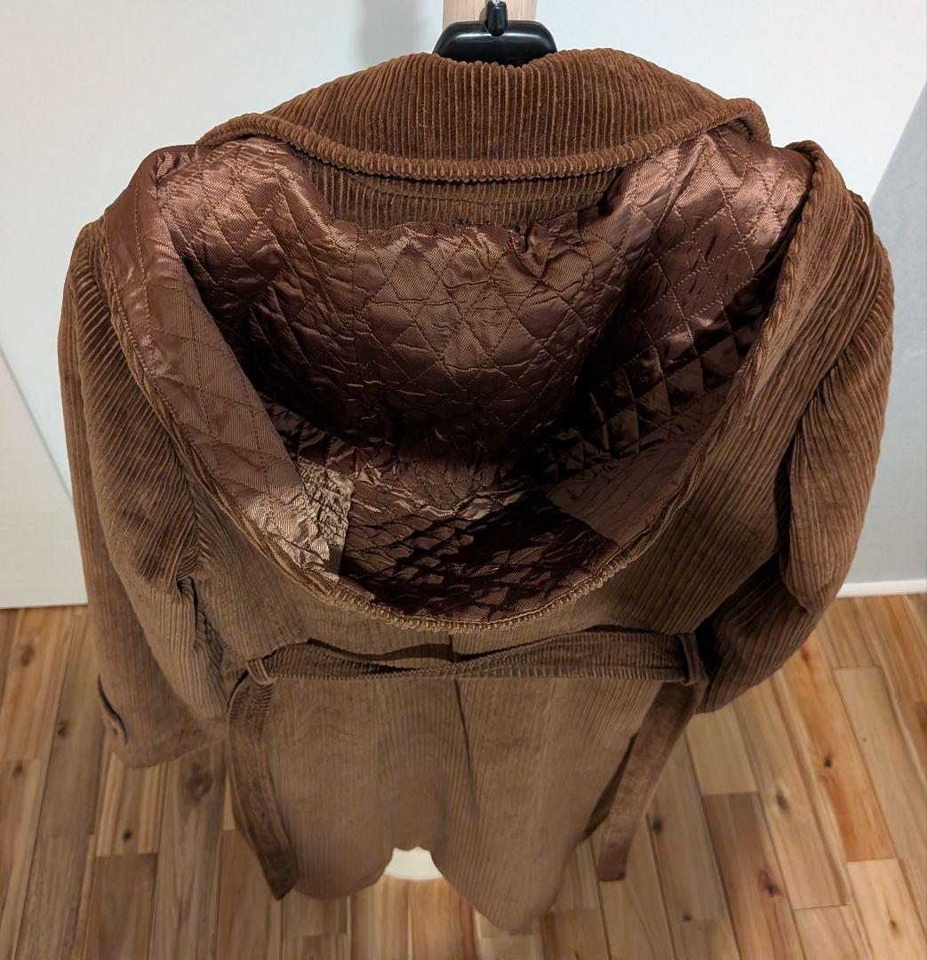 Max Mara weekend ロング　コート　コーデュロイ ブラウン