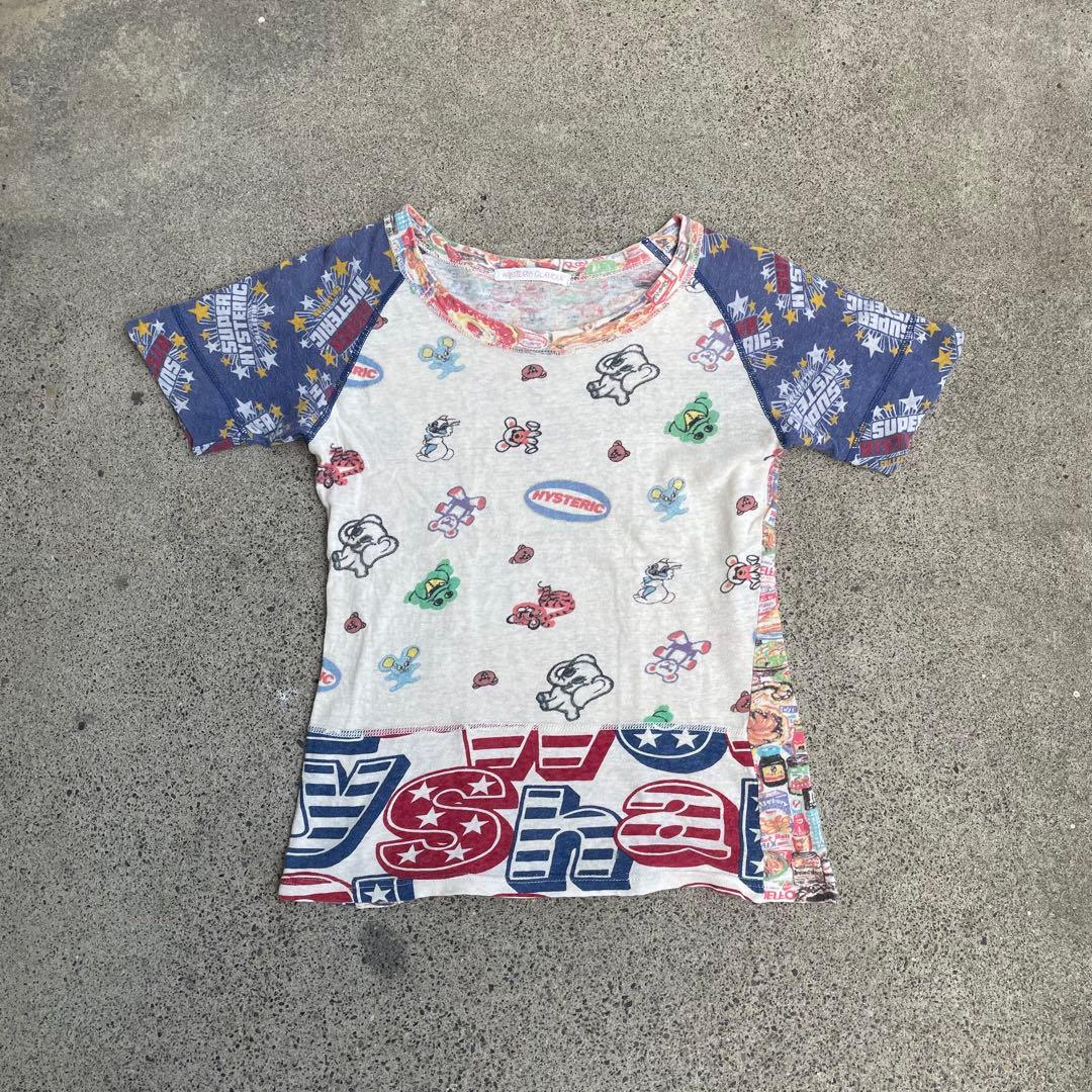 Hysteric Glamour Tシャツ 半袖 平成 ギャル 女児 Y2K