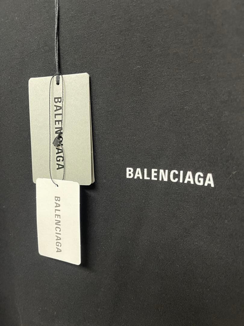 新品未使用 Balenciagaバレンシアガ半袖ＴシャツブラックS