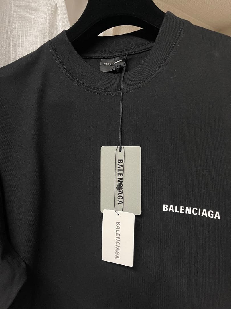 新品未使用 Balenciagaバレンシアガ半袖ＴシャツブラックS