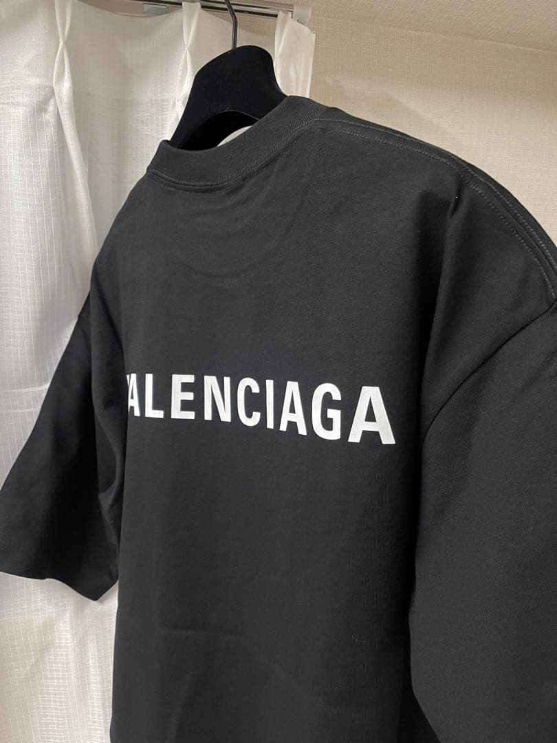 新品未使用 Balenciagaバレンシアガ半袖ＴシャツブラックS