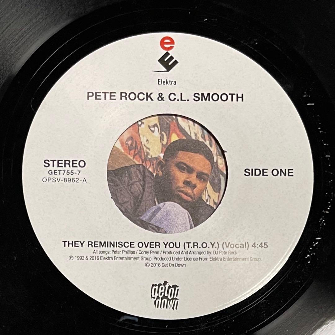 洋楽 RAP45! Pete Rock & C.L. Smooth / T.R.O.Y