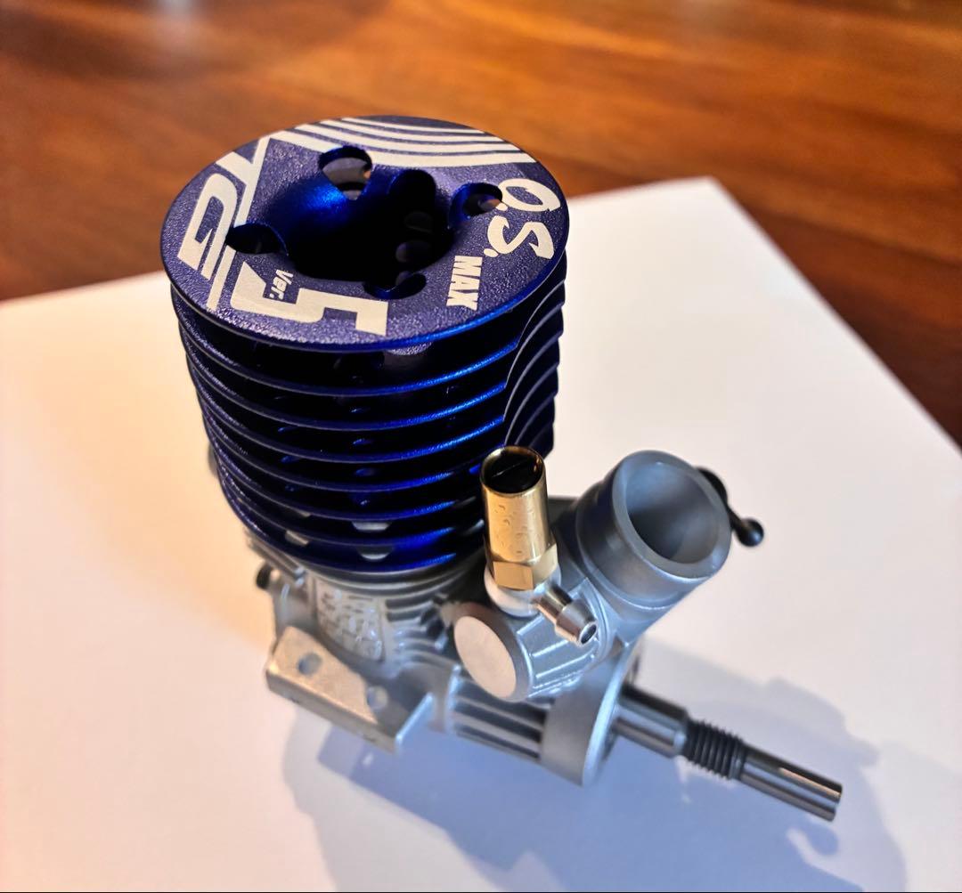 【新品未使用】 小川精機 OS MAX 12TG エンジン & マフラー