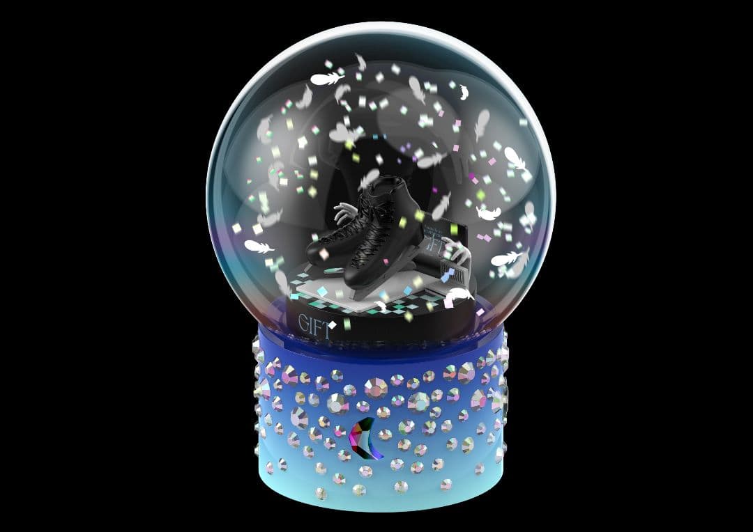 【新品】羽生結弦 “GIFT” スノードーム