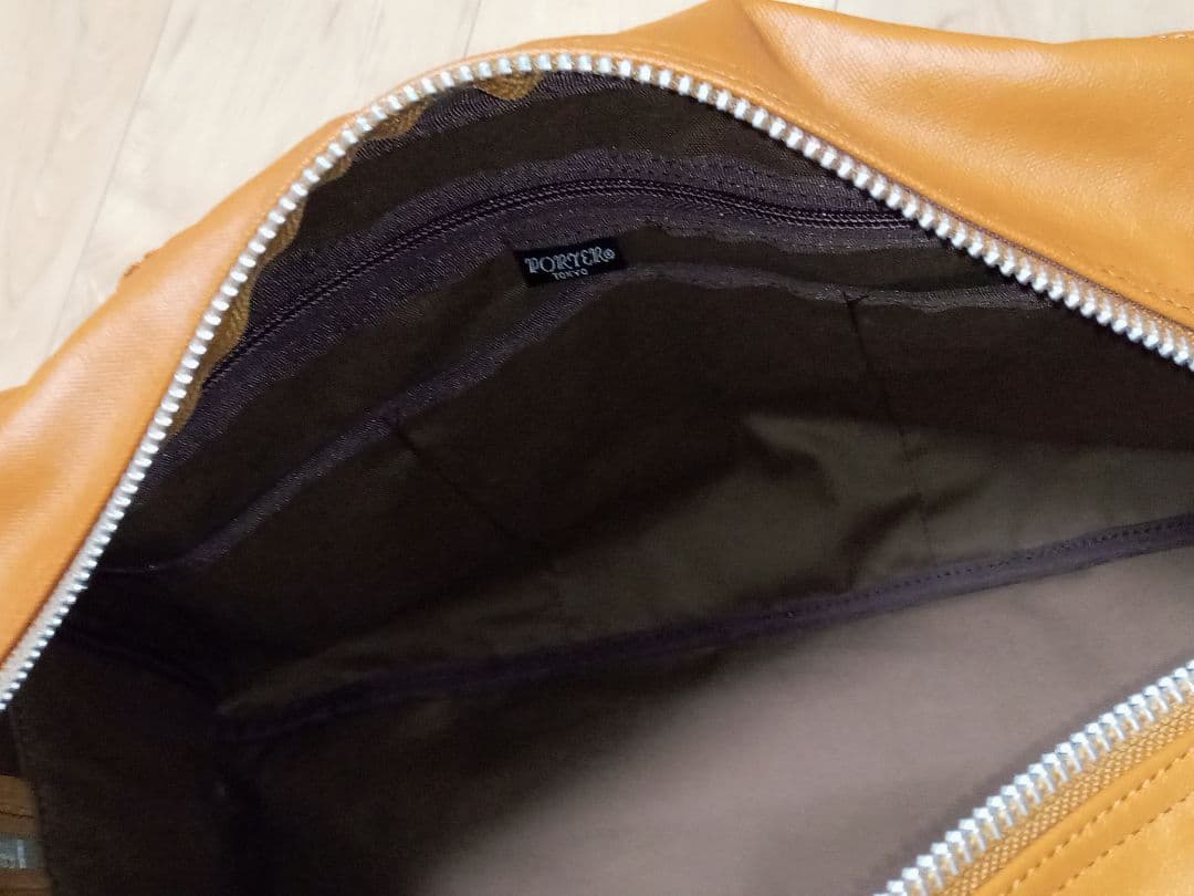 PORTER ポーター フリースタイル ボストンバッグ キャメル