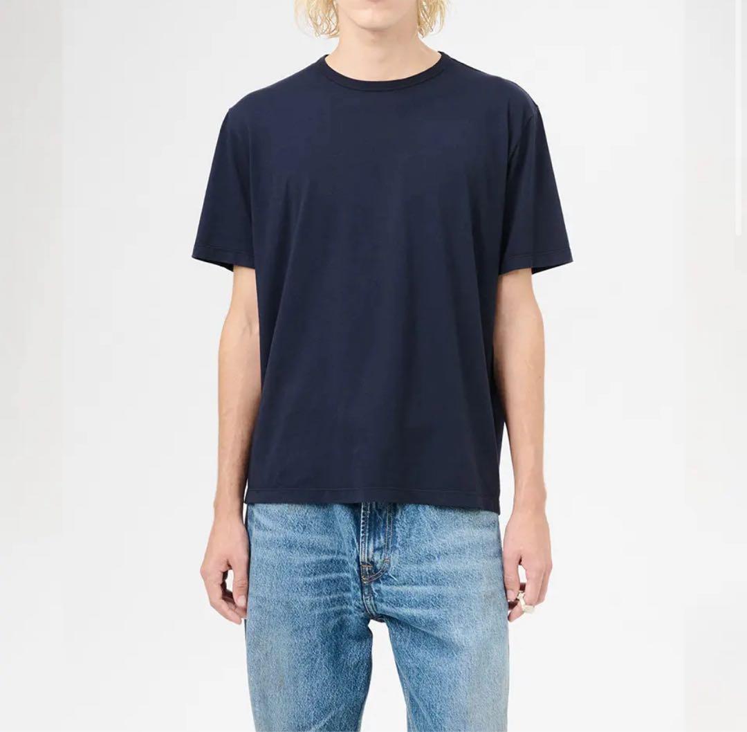 トップス OUR LEGACY NEW BOX T-SHIRT Abyss Blue 44