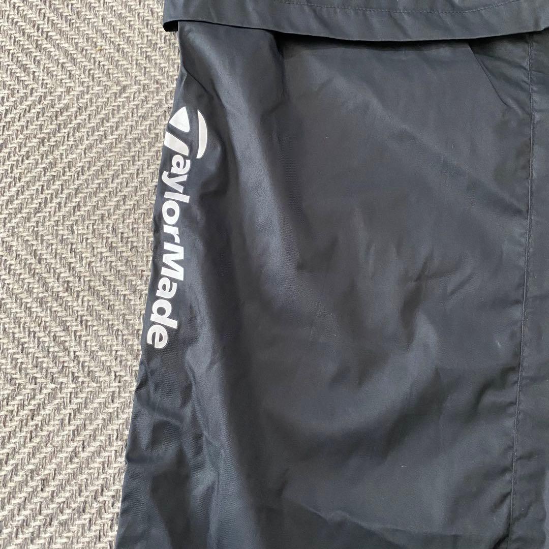 TaylorMade メンズ レインウェア ブラック 収納袋付き