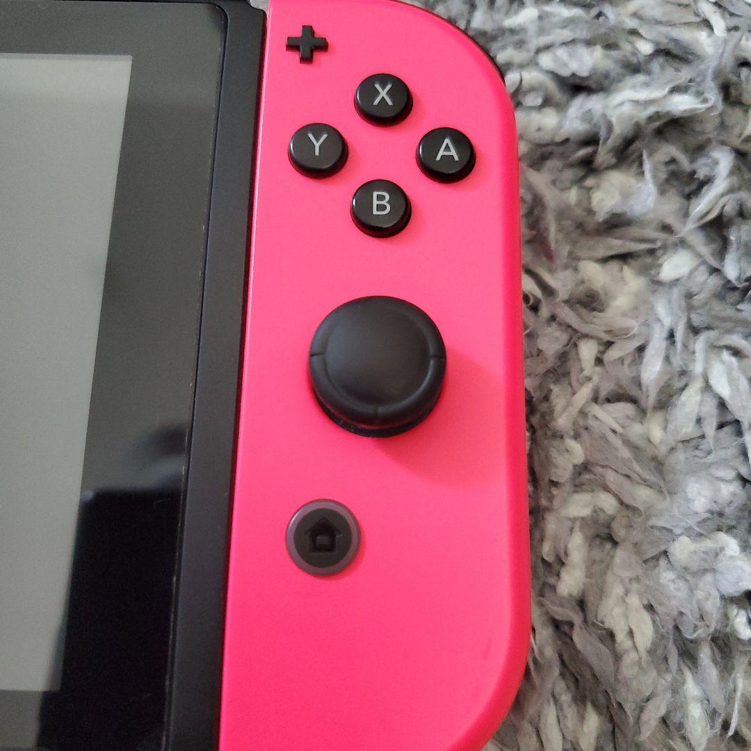 動作確認済み　Nintendo Switch 本体 Joicon 緑/ピンク