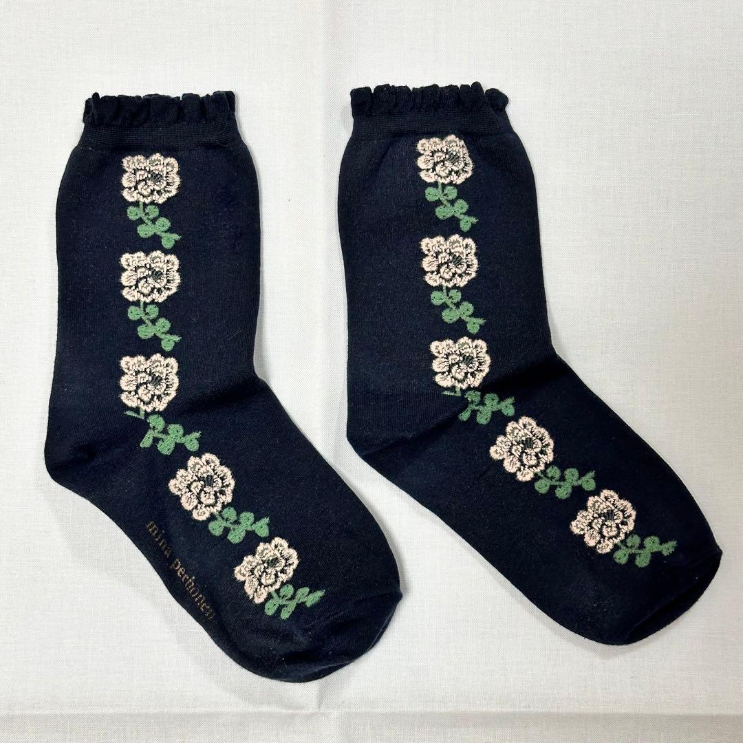 ミナペルホネン ソックス hanakaze yulaおまとめ5足セット