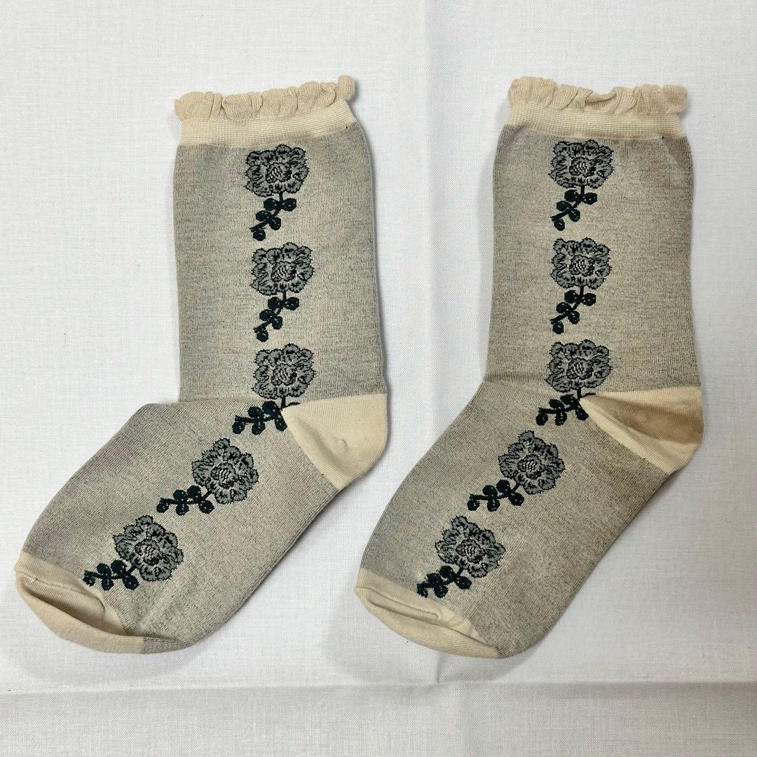 ミナペルホネン ソックス hanakaze yulaおまとめ5足セット