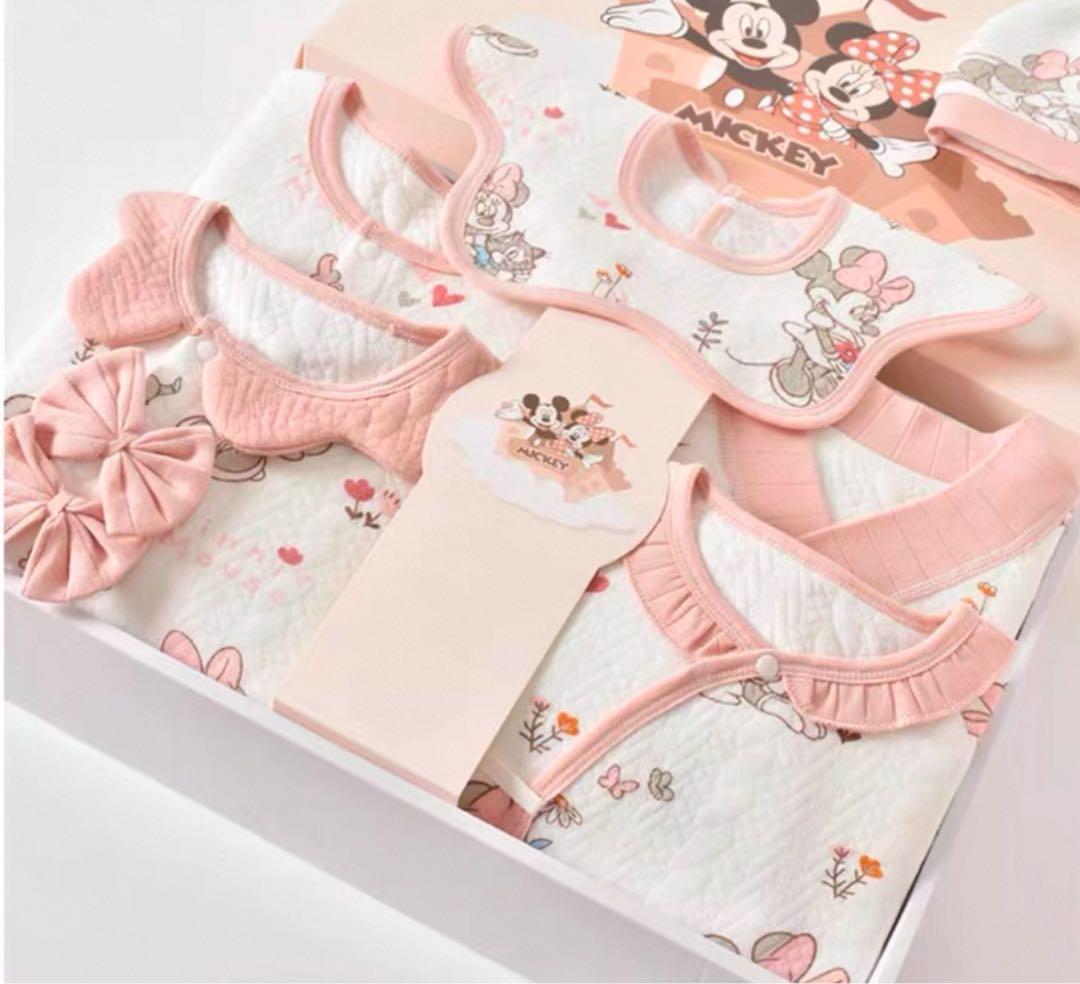✨【上海限定】ディズニー ミニーマウスベビー服22点セット✨ 四季対応 最高品質