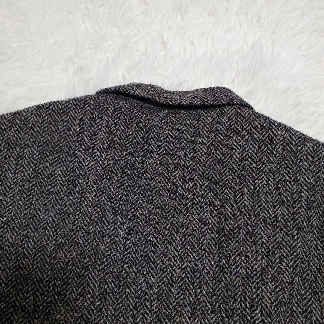 希少✨LANDSEND　ハリスツイード　テーラードジャケット　　たいやき様
