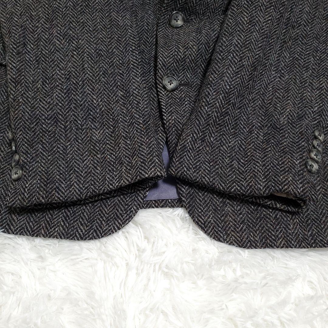 希少✨LANDSEND　ハリスツイード　テーラードジャケット　　たいやき様