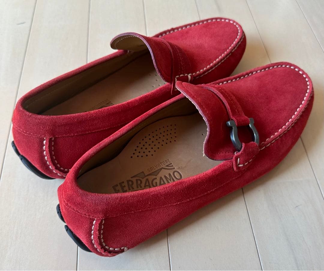 美品 FERRAGAMO ドライビングシューズ サイズ7