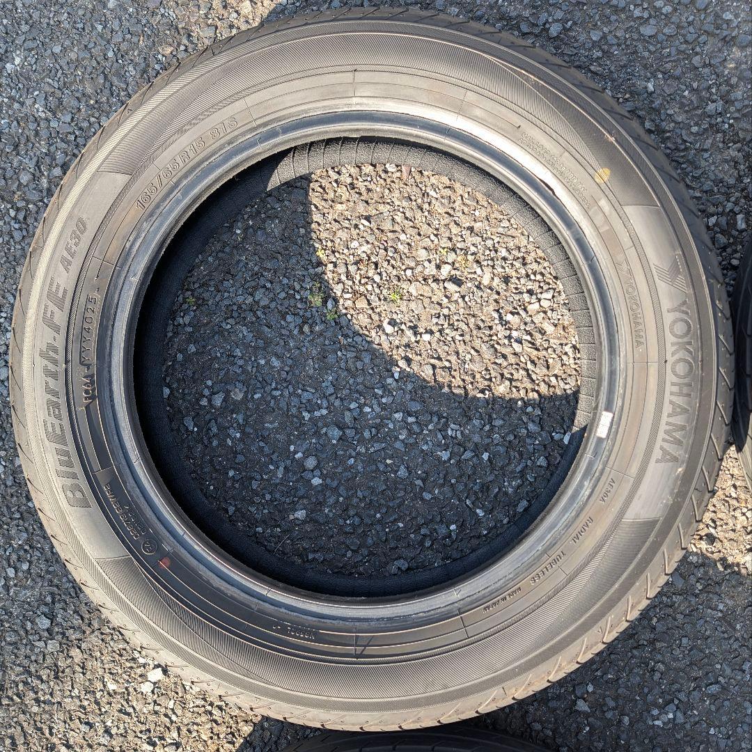 ヨコハマ bluearth ae30 165/65R15 4本セット