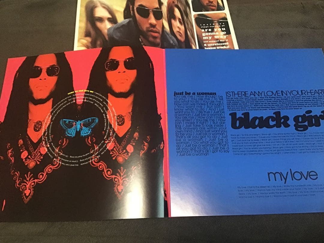 クリアLP＋CD LennyKravitz　AreYouGonnaGoMyWay