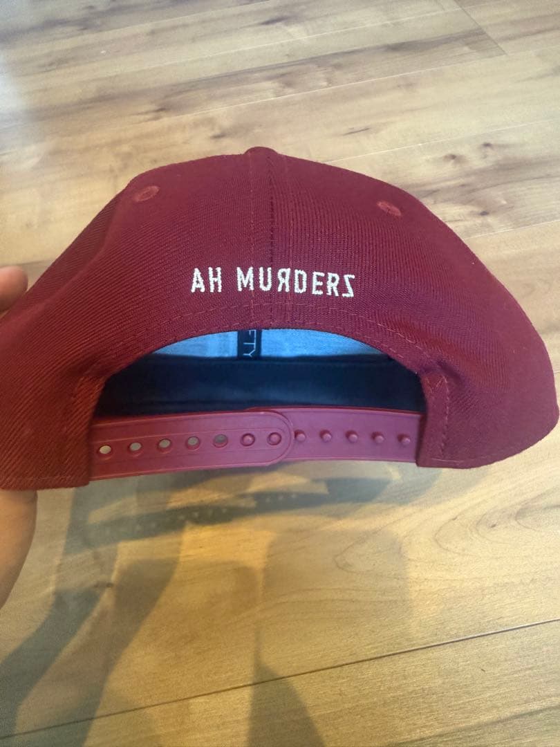 AH MURDERZ × NEWERA 9FIFTY LOW バーガンディ