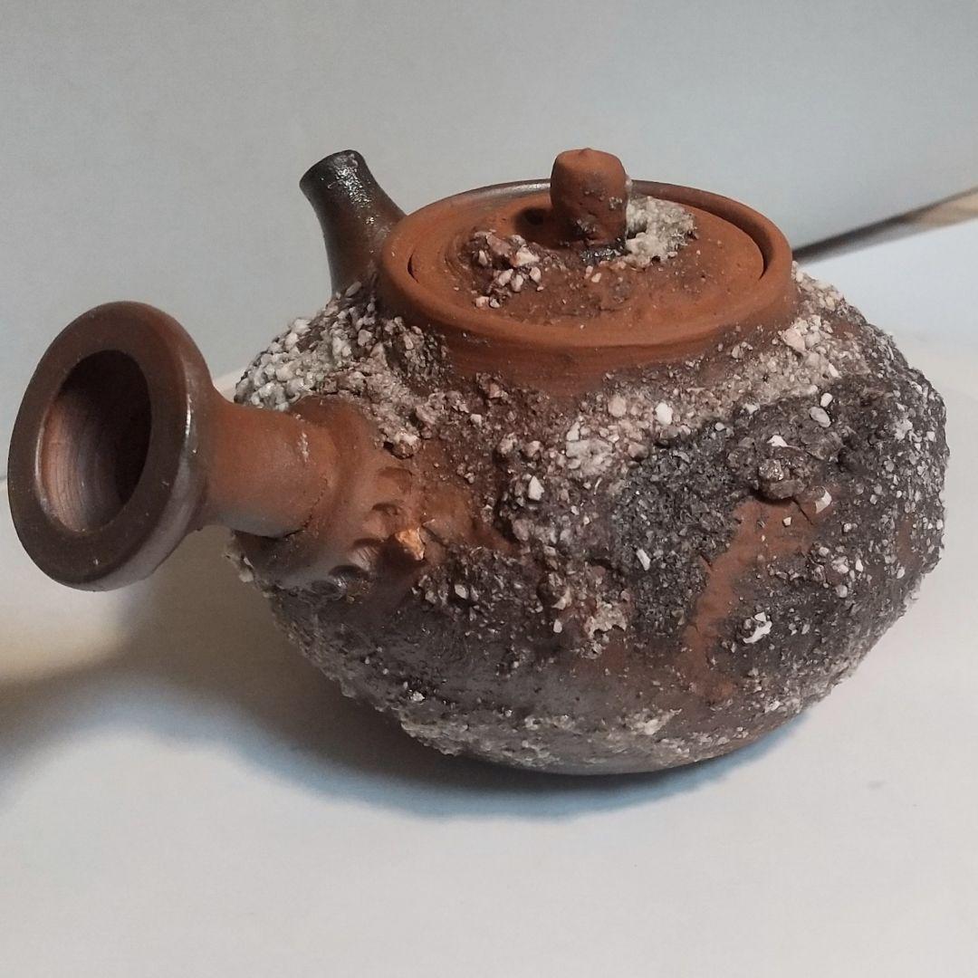 (N3-7）堆泥急須 茶壺 茶道具 茶注 茶注 煎茶道具 煎茶 常滑 備前