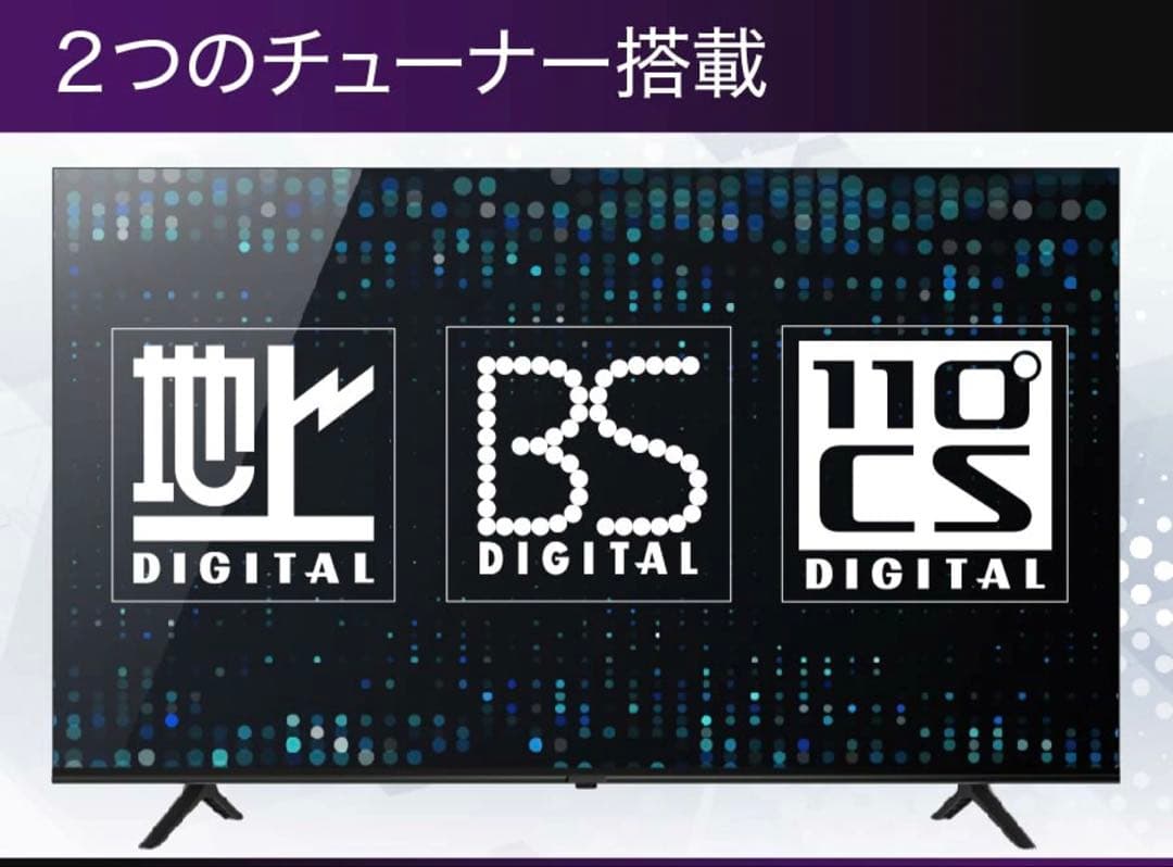 期間限定新品地デジGoogle TV 50インチ 本体