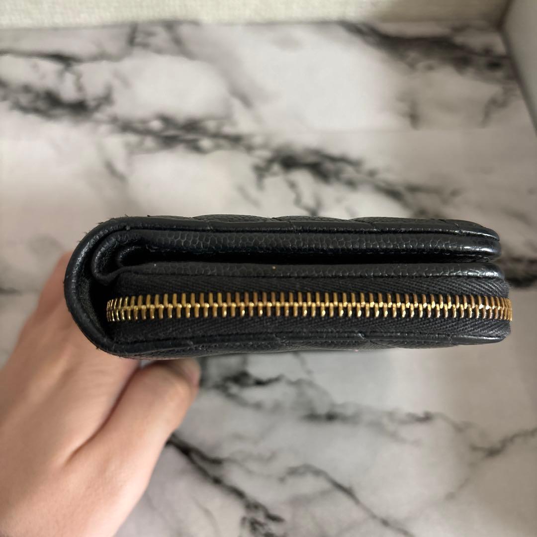 SAINT LAURENT ブラック 2つ折り財布