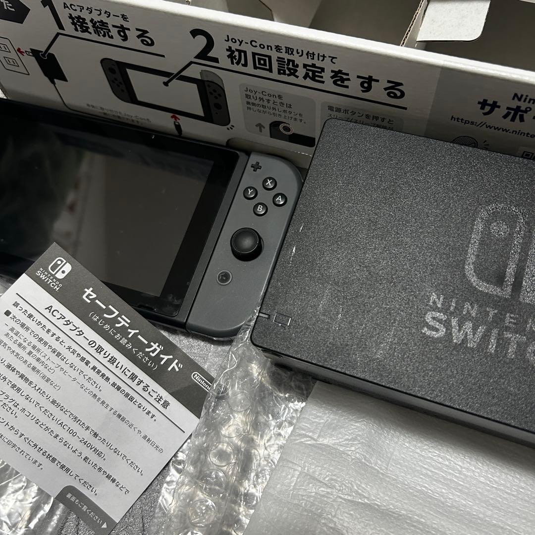 Nintendo Switch 本体 グレー 中古品