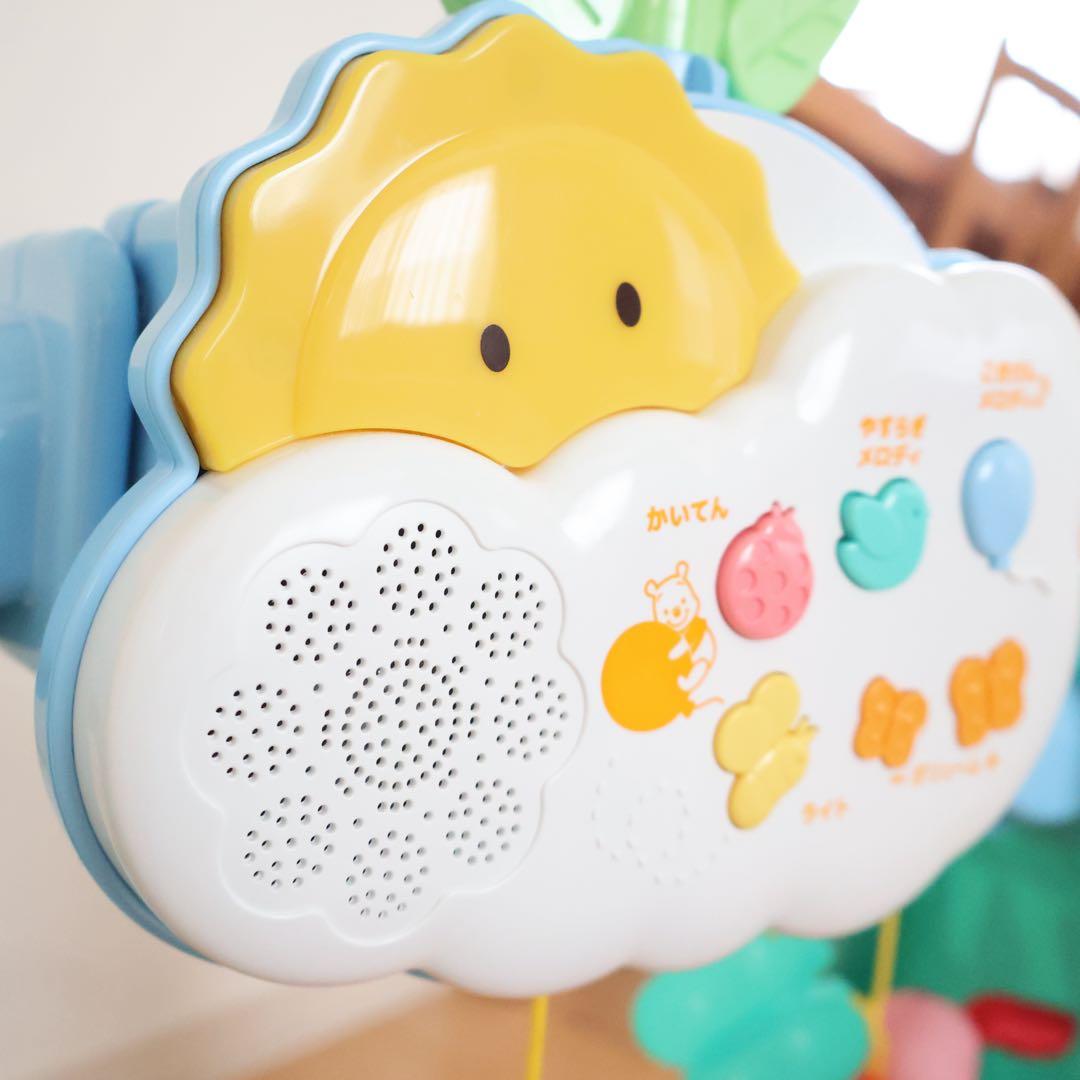 【美品】2024年購入 プーメリー 電池付き 6WAY ジム 箱付き ディズニー