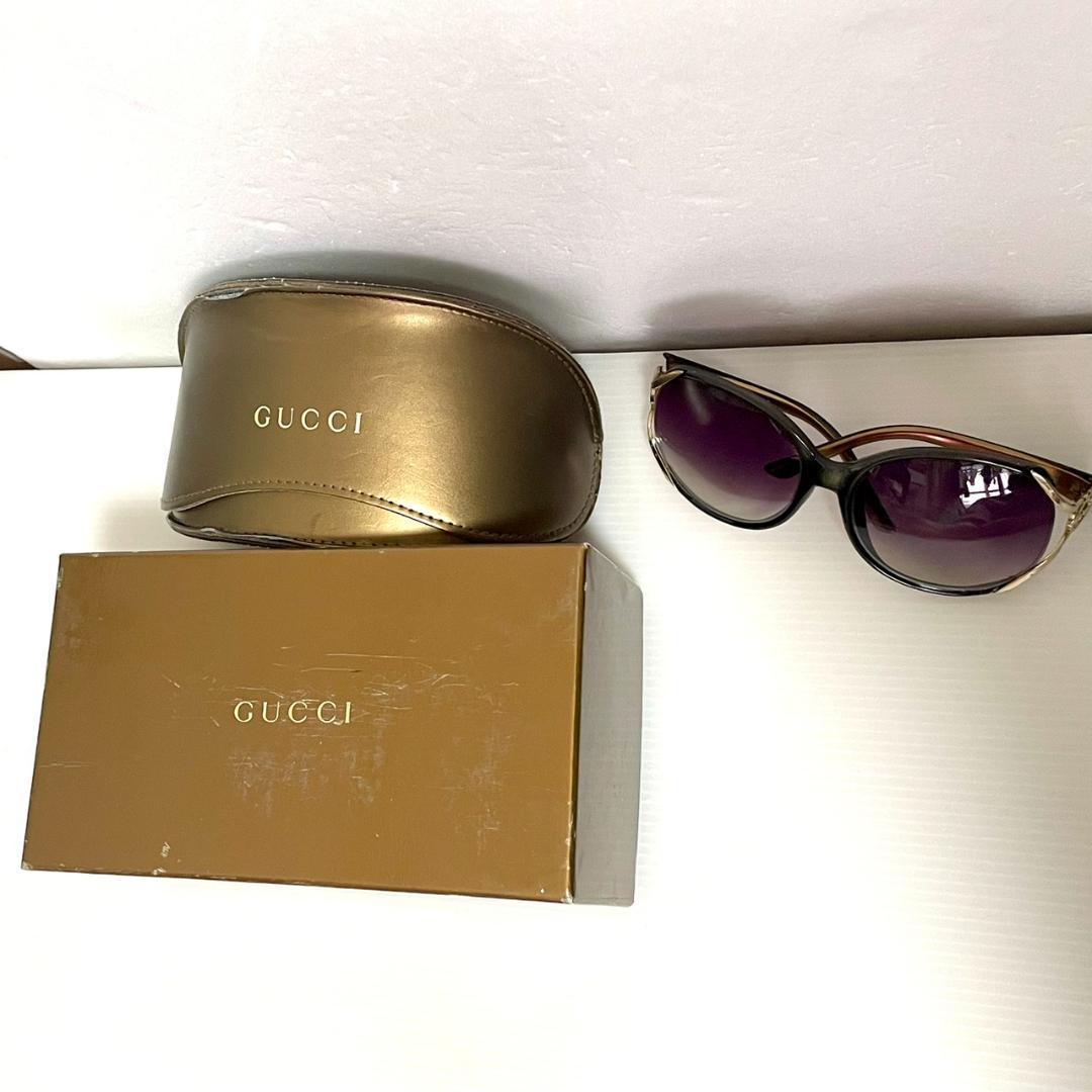 GUCCI グッチ サングラス GG2830/S サイドロゴ ゴールド