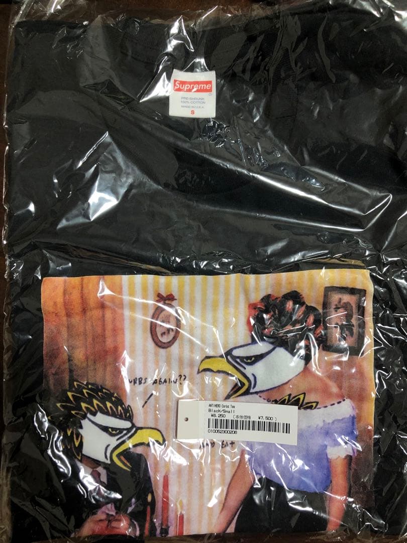 Supreme×Antihero teeコラボTシャツ
