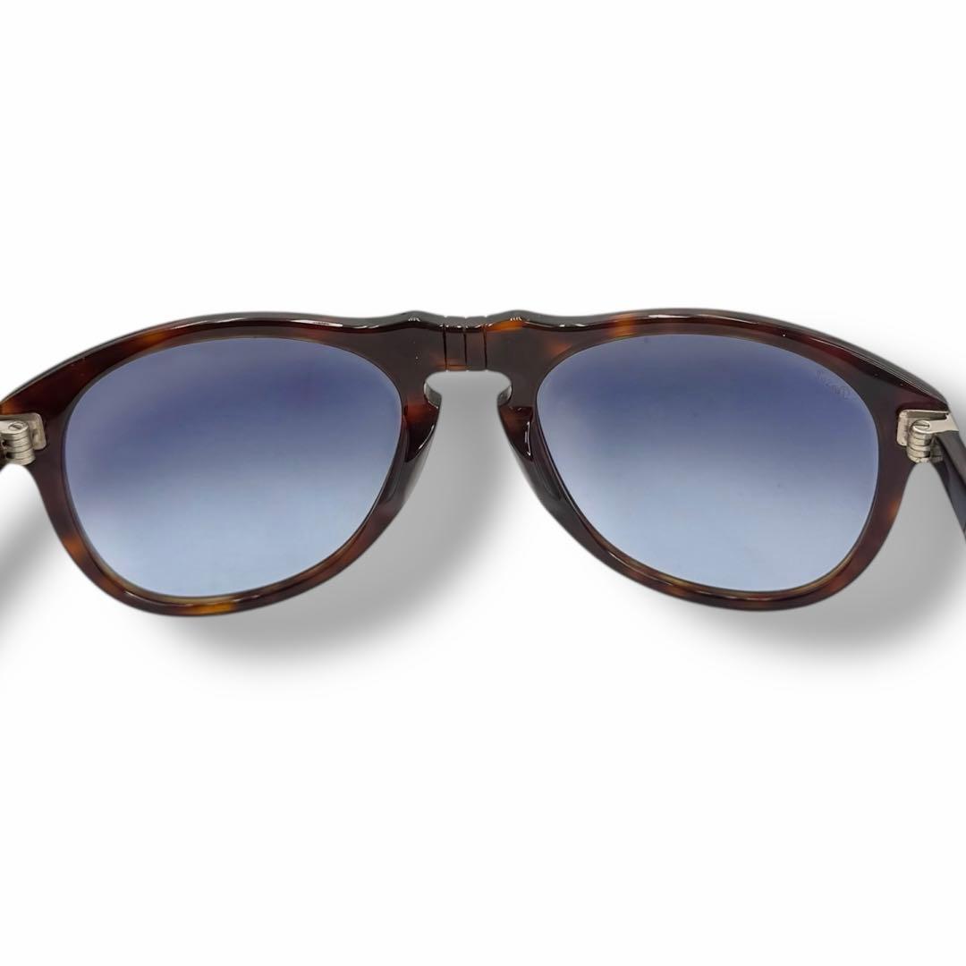 人気 Persol ペルソール サングラス メガネ 眼鏡 カラー べっ甲 649