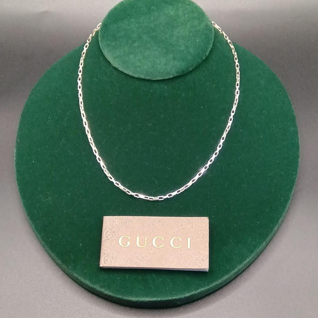 GUCCI ベネチアンチェーン 50cm Silver925 ユニセックス