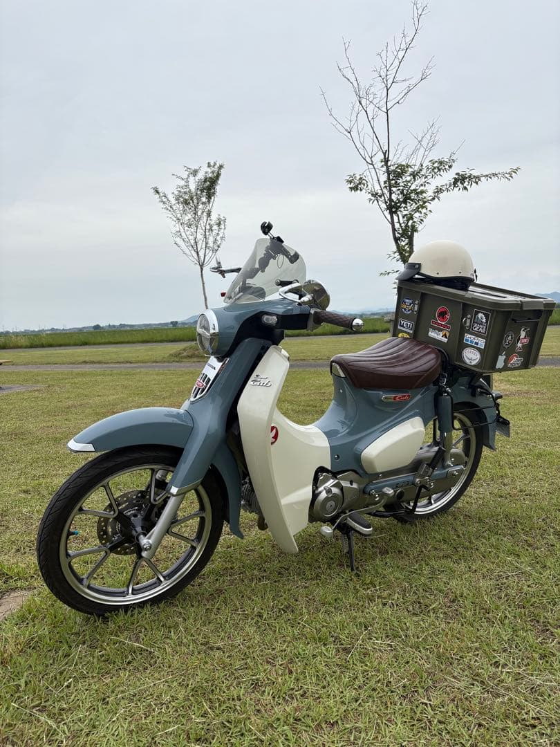 yc7393 TWR製 スーパーカブ C125用 ビンテージ シート