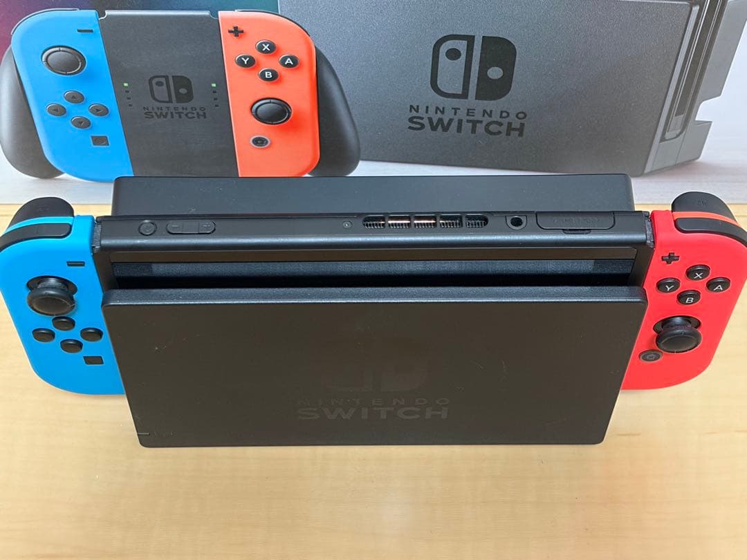 【美品】Nintendo Switch 本体 箱付き