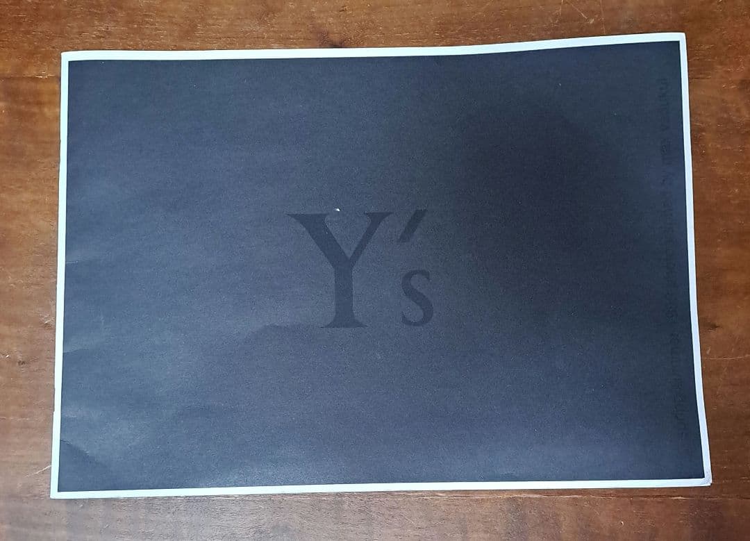 ワイズ / Y's for men 春夏 1999 Lookbook
