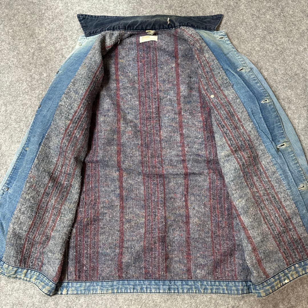 60s 70s Montgomery Ward デニム カバーオール 雰囲気系