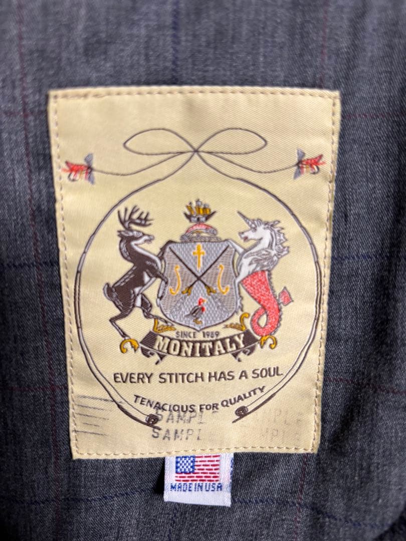 【期間限定出品】Monitaly ウールジャケット