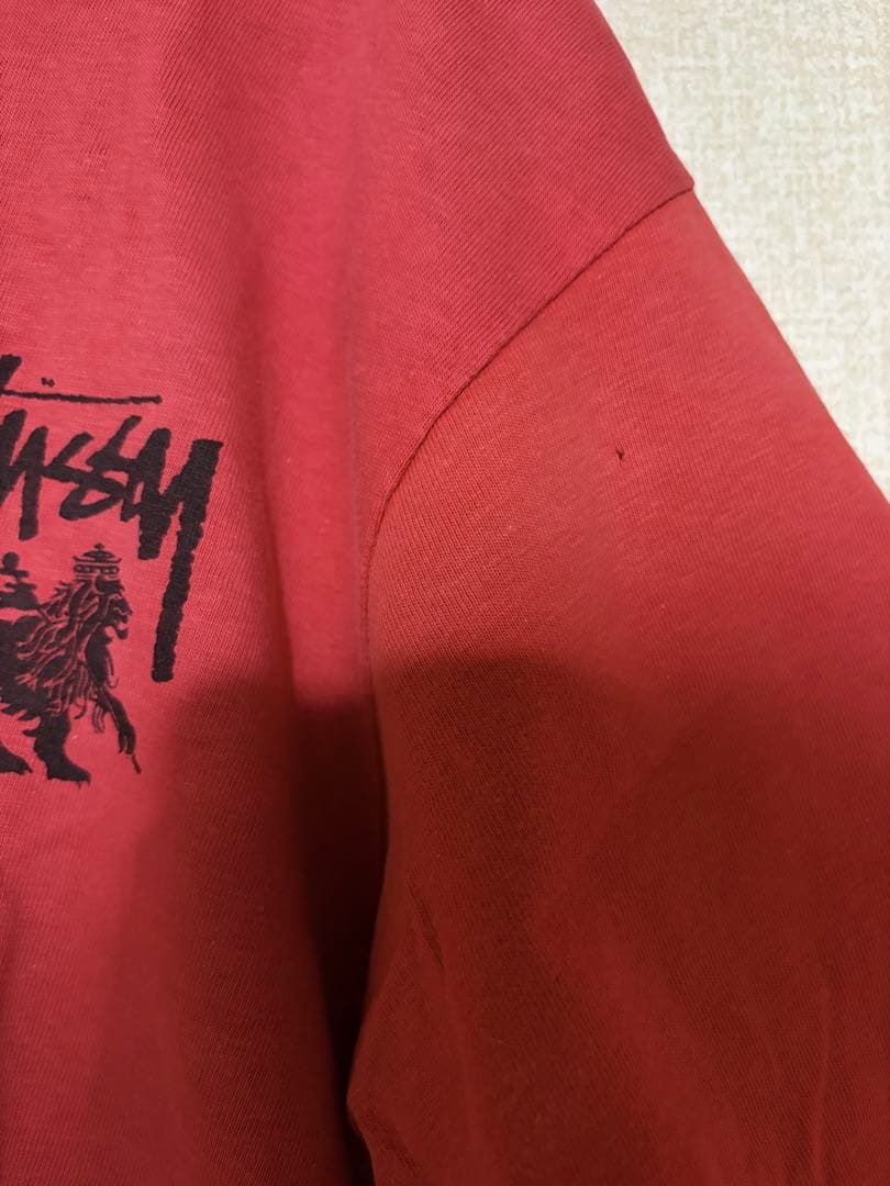 80s STUSSY ラスタライオン　Tシャツ