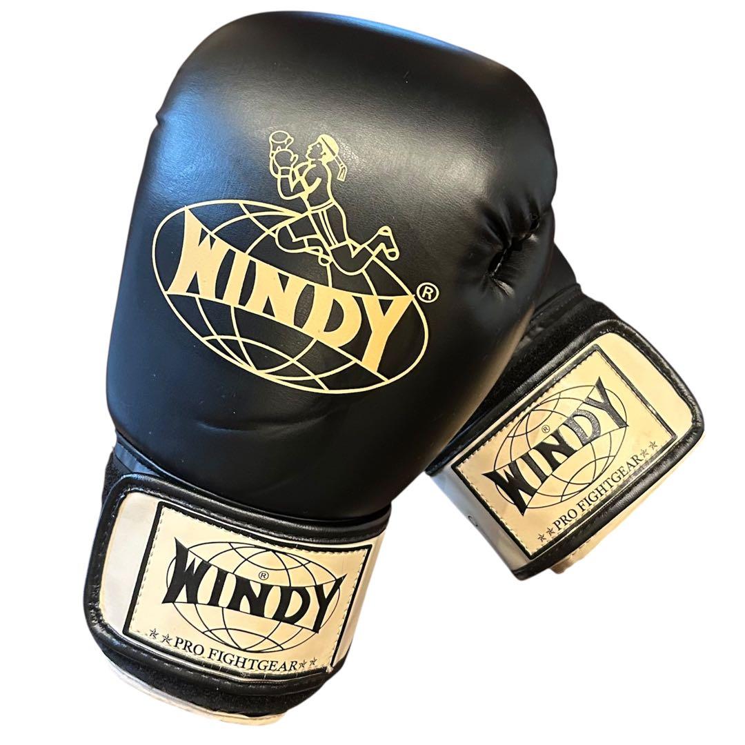 WINDY 14oz ボクシンググローブ ブラック　クラシック