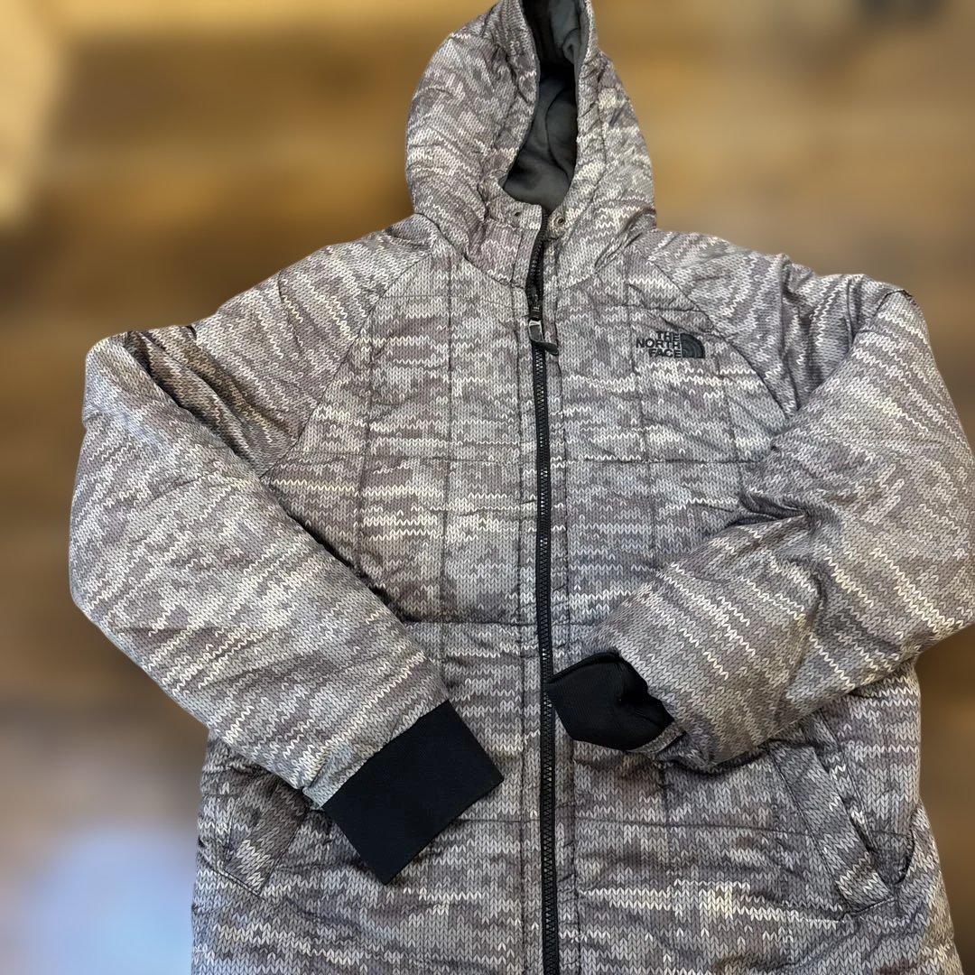 The North Face キルティングジャケット グレー系
