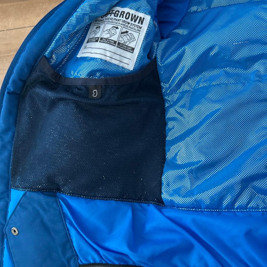 専用　Columbia 子ども用スキーウェア 青/グレー　150