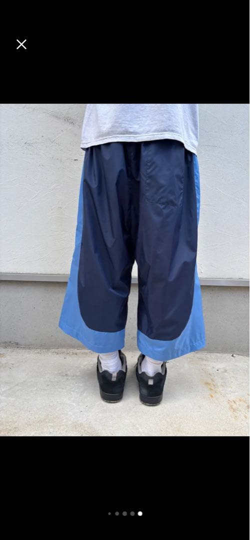パンツ 00s NIKE Super Baggy Long Nylon Shorts