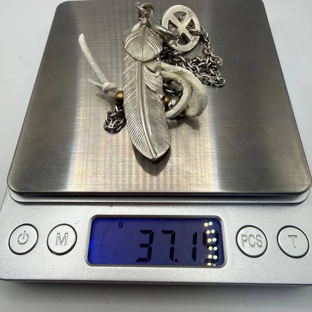 美品　タディ&キング　上銀フェザーLL ネックレスセット