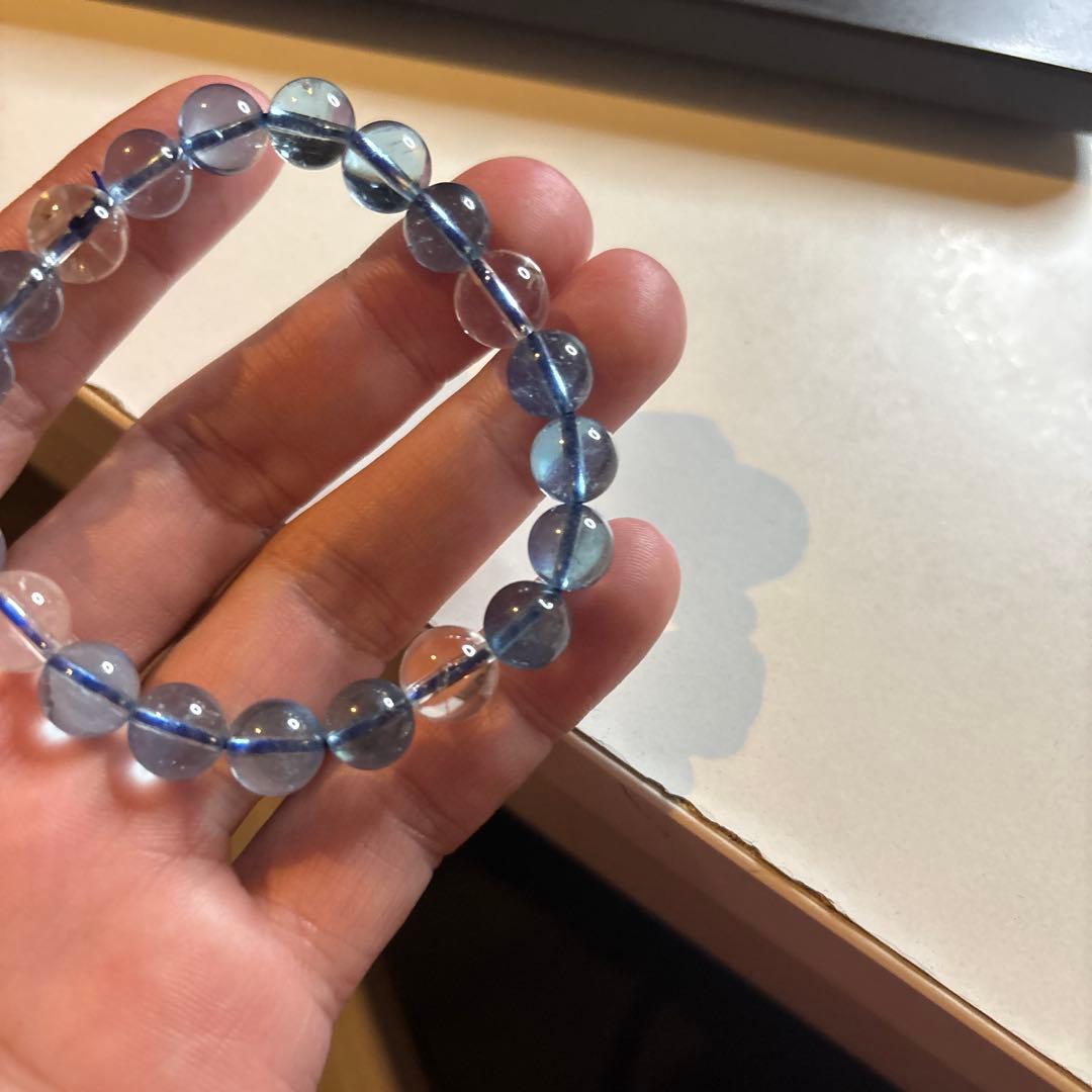 すっごいレアなアクアマリンとガーネッシュヒマール水晶！綺麗！ズドドーンとくる！