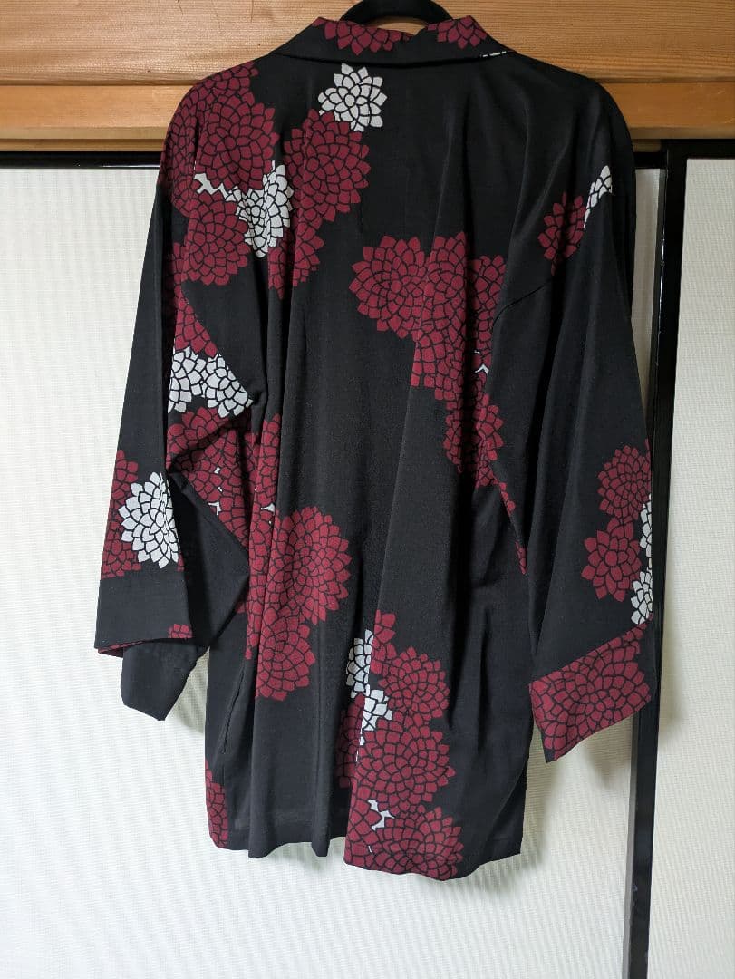 SOUSOU ソウソウ　傾衣　陣風靡　モスリン　雲間に菊　Lサイズ