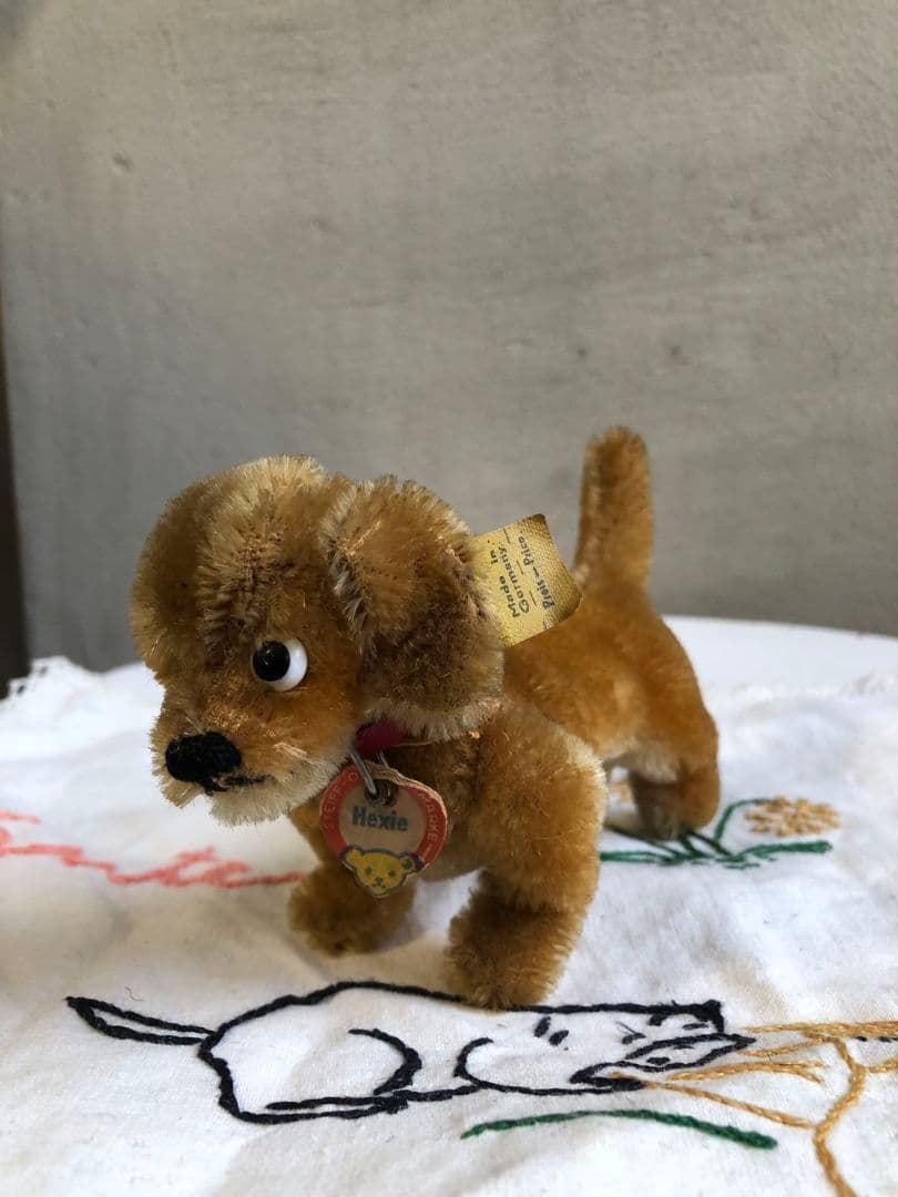 シュタイフ ミニダックスフンド犬Steiff Hexie