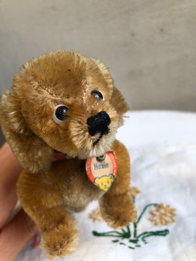 シュタイフ ミニダックスフンド犬Steiff Hexie