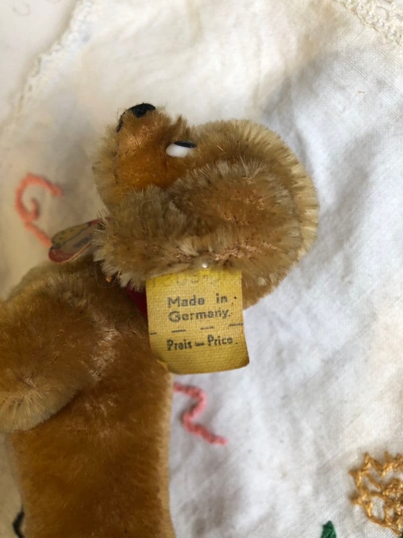 シュタイフ ミニダックスフンド犬Steiff Hexie