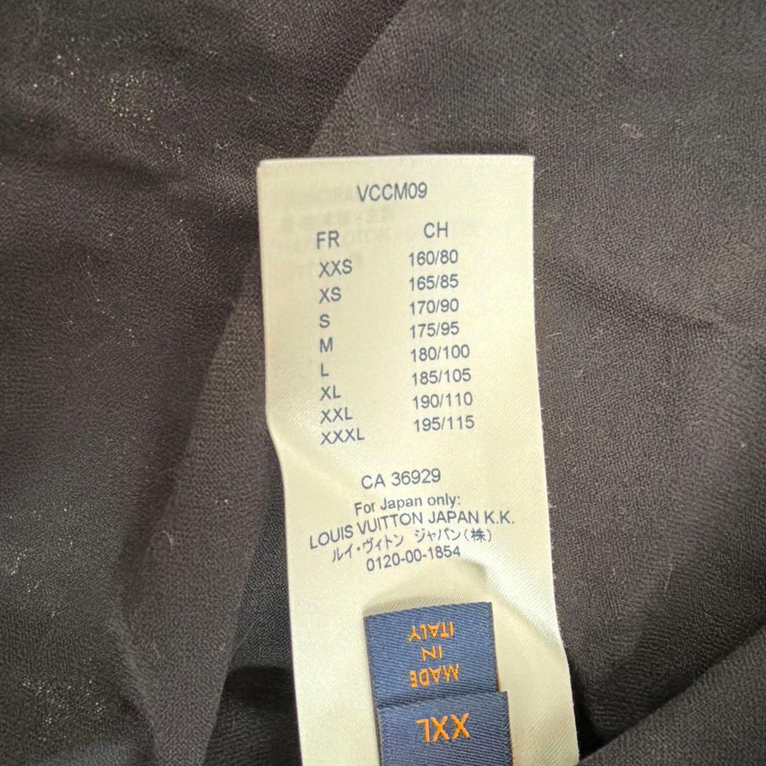Louis Vuitton ロゴ Tシャツ ブラック