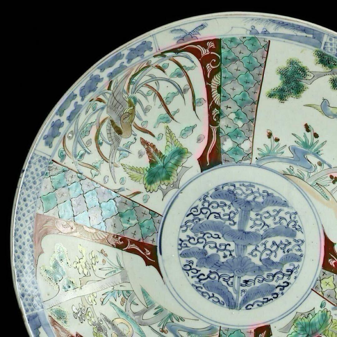 有田焼き 伊万里焼き 中国美術 大皿 色絵 金彩 飾り皿 染付 染錦 大飾皿